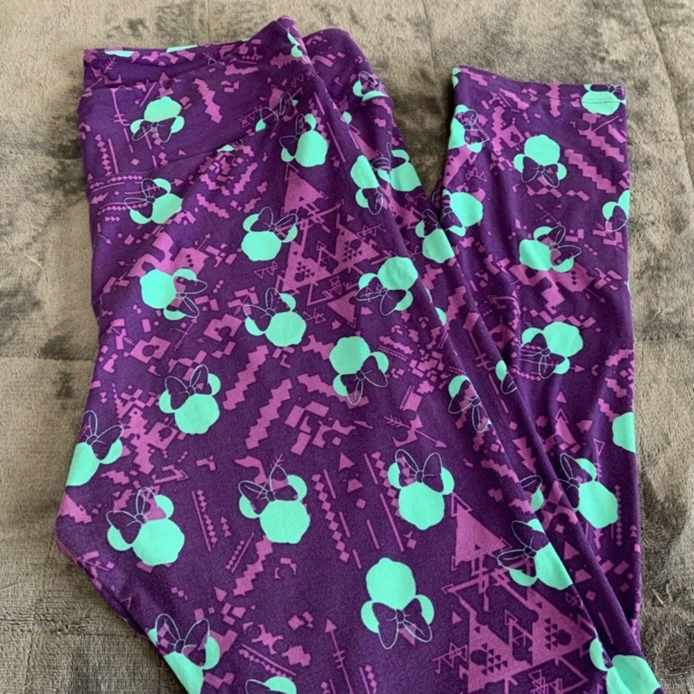 Minnie Mouse LuLaRoe butter soft leggings